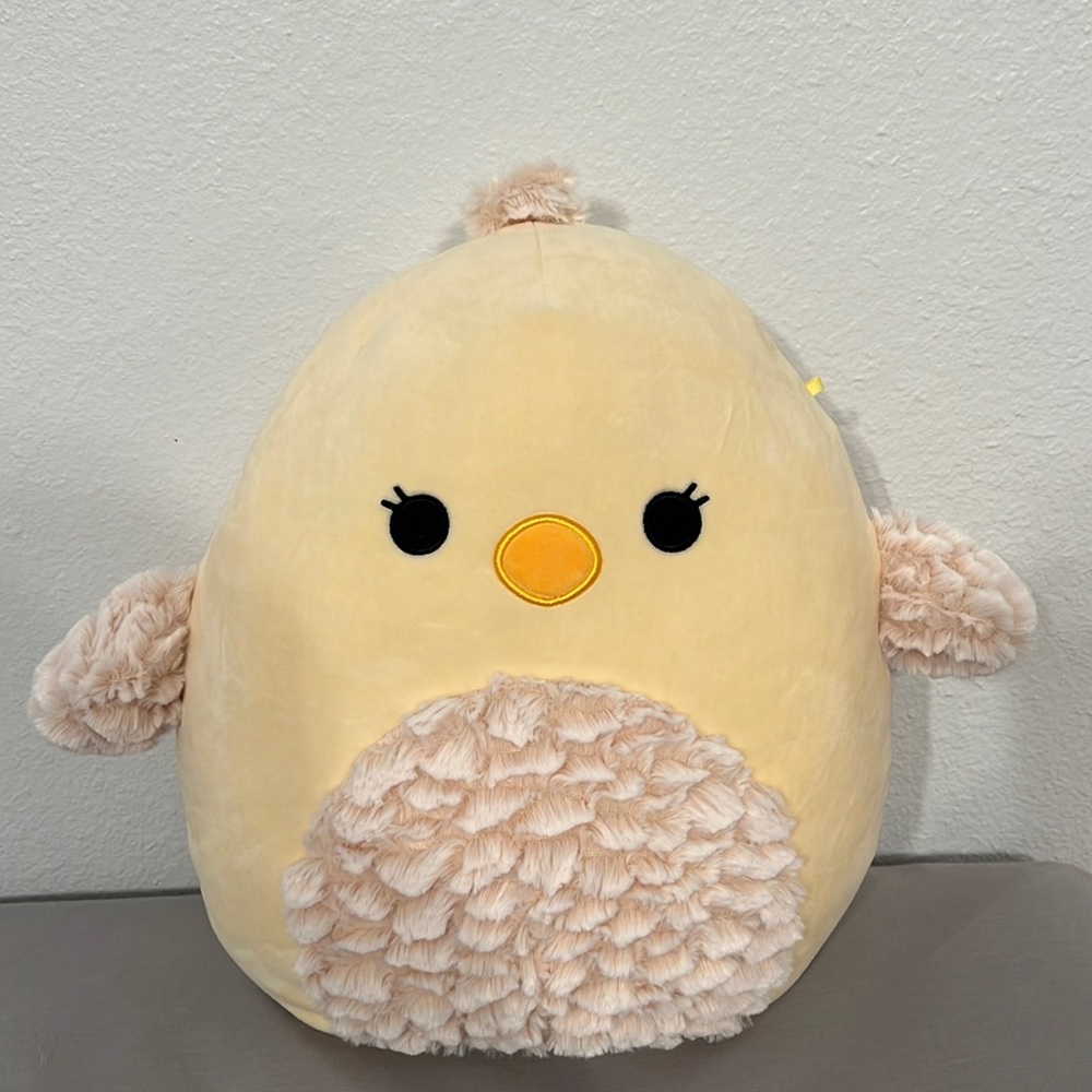 Yellow chick squishmallow